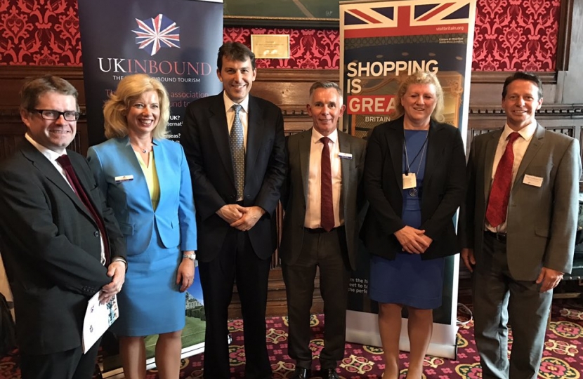 Nigel with Sally Balcombe, Mark McVay, John Glen MP, Deirdre Wells and Kevin Brennan MP