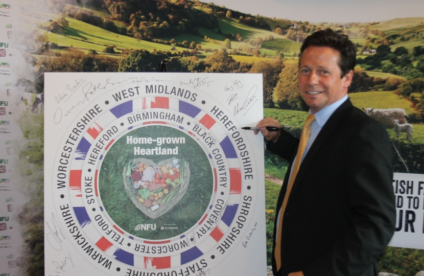 Nigel Huddleston MP Home grown heart land campaign