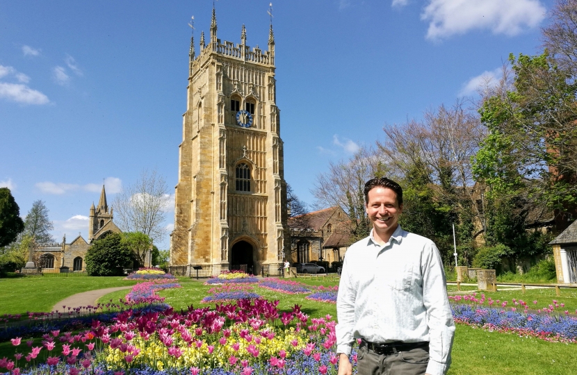 Nigel Huddleston in Abbey Park