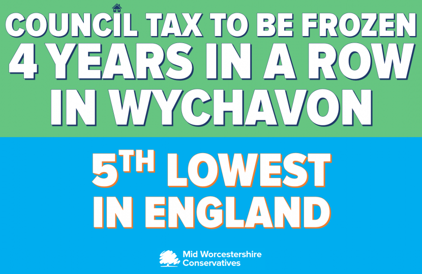 Wychavon Freezing Council Tax