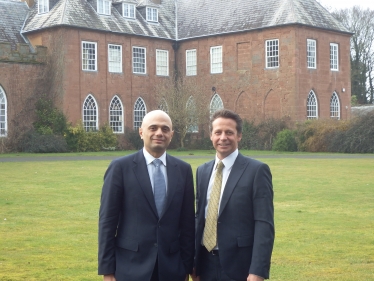 Nigel Huddleston and Sajid Javid