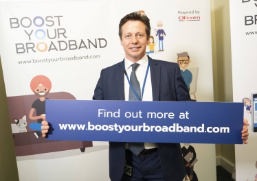 Nigel Huddleston MP at Ofcom's Boost Your Broadband event