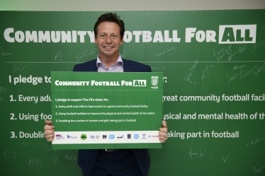 Nigel supports the FA Pledge 