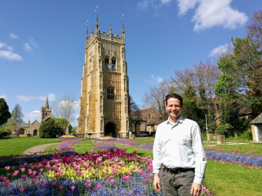 Nigel Huddleston in Abbey Park