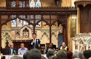 Election Hustings in Evesham